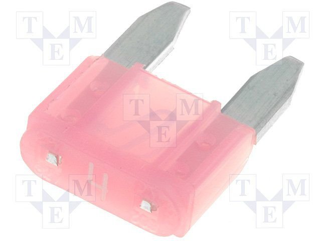 Drošinātājs auto mini 4A, 32V, 10.9 x 16.3 x 3.8mm