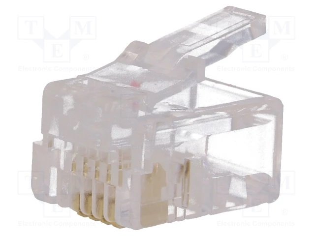 RJ11(6/4) spraudnis, CRIMP