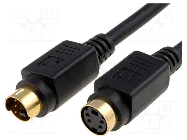 SVHS štekers/SVHS ligzda vads, 1.5m