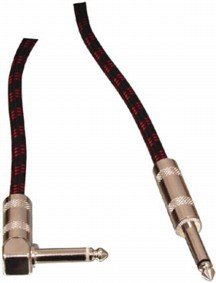 3.5mm štekers stereo/3.5mm štekers stereo vads, 1m, leņķisks