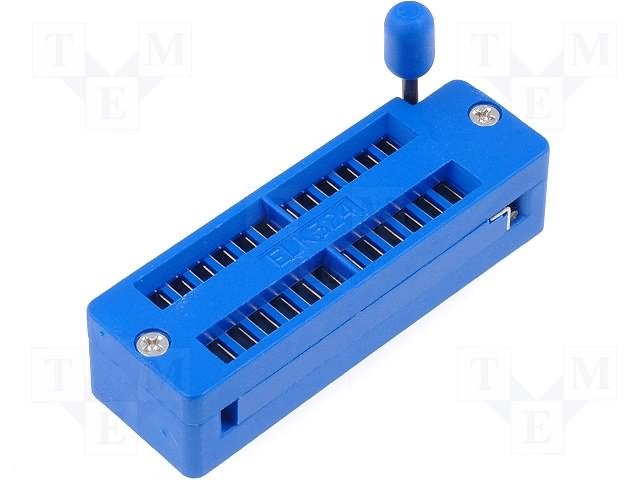 DIP28 TESTA panelis, 2.54/7.62mm