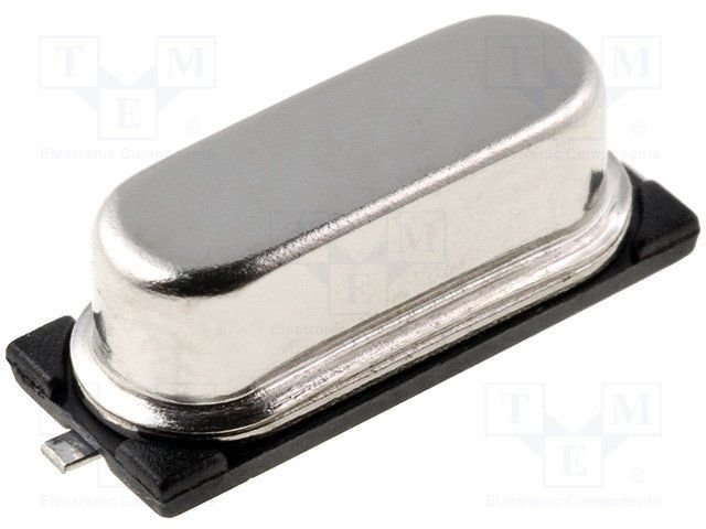 10.000MHz SMD CQ kvarcs, ±30ppm, 16pF, HC49R