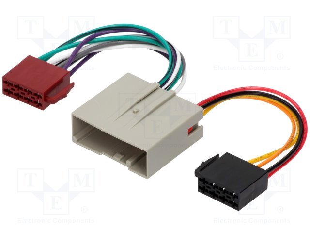 ZRS-AS-22B Connector Ford Fiesta 2002->, Ford Fusion 2002->, Ford Mustang 2005->, Ford Ranger 1998->2006, Land Rover Freelander 2005->