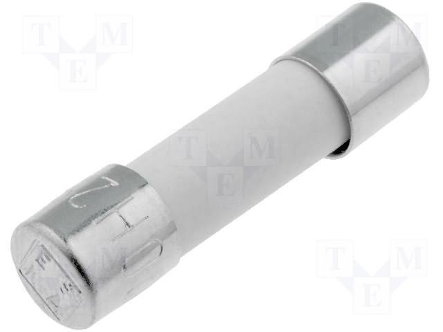 2.5A, T, 5x20mm, 250VAC, time-lag, keramiskajs drošinātājs