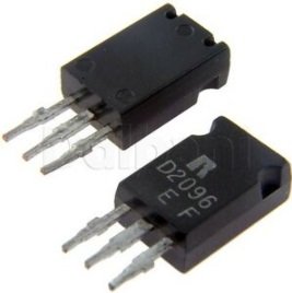2SD2096 Tranzistors NPN, 80V, 3A, 1.8W, 8MHz => BD241, TO-220F