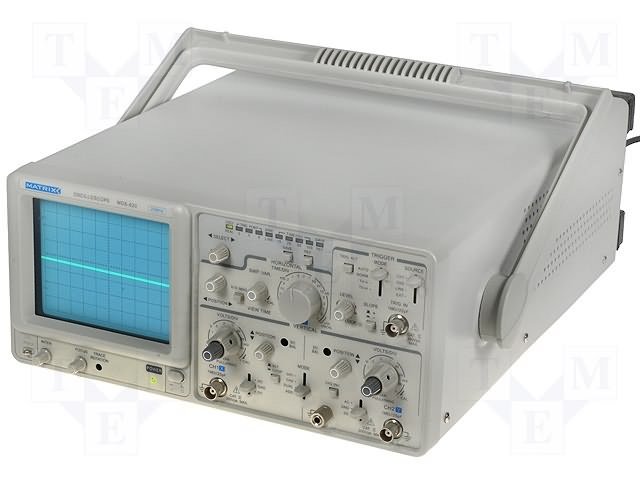 OS-MDS620 Oscilografs analoga-ciparu, 2 kanali, 20MHz