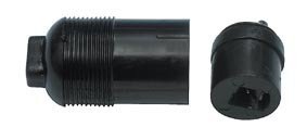 Dakša skaļruņiem, "mama", plastmasa, lodējamas, uz vadu