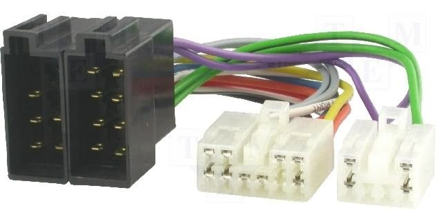 ZRS-104 Connector for radio TOYOTA ISO
