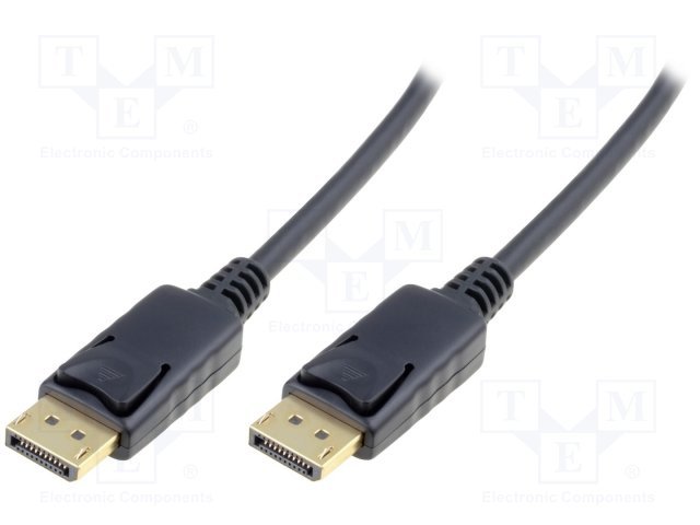 DISPLAYPORT štekers/DISPLAYPORT štekers, vads, v.1.4, 1m