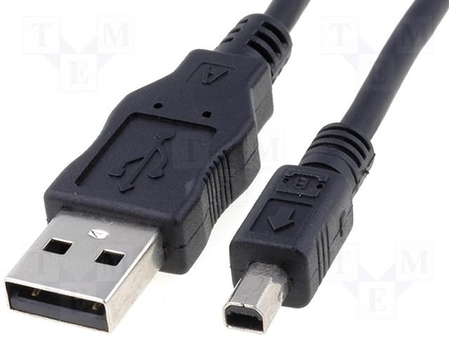 MiniUSB(4PIN)/USB A Mitsumi, 1m