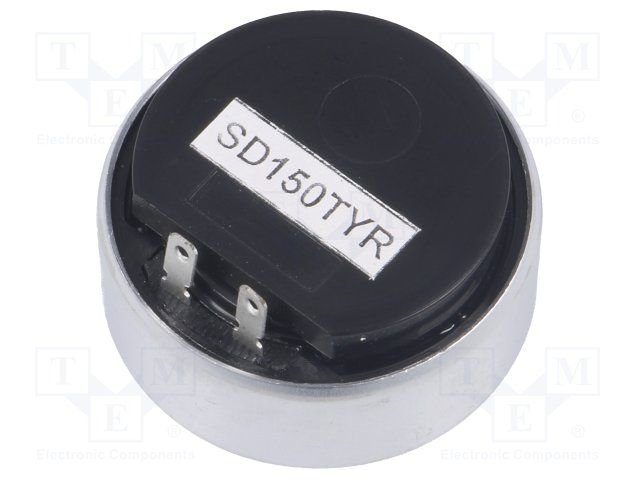 Dinamiks Ø35x19mm, 150R, 300...3400Hz, 60mV