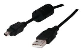 MiniUSB(4Pin)/USB A FUJI, 1.8m