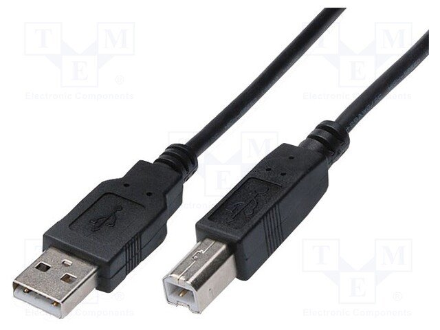 USB-A štekers/USB-B štekers, 1m