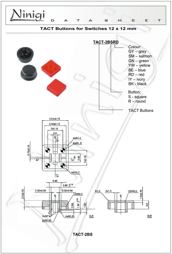 Cepurīte mikrosledzejam TACTS-24, D=13mm, melna krasa