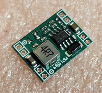 Modulis: Pārveidotājs, step down, Uie=4.5V-28V, Uiz=5V, 3A, 80..96%, 22x17x4mm, MP1584EN