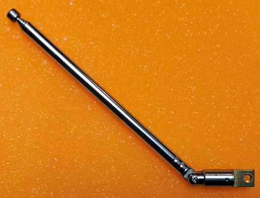 Antēna 5.0mm 120/370mm, ar piestiprinājumu