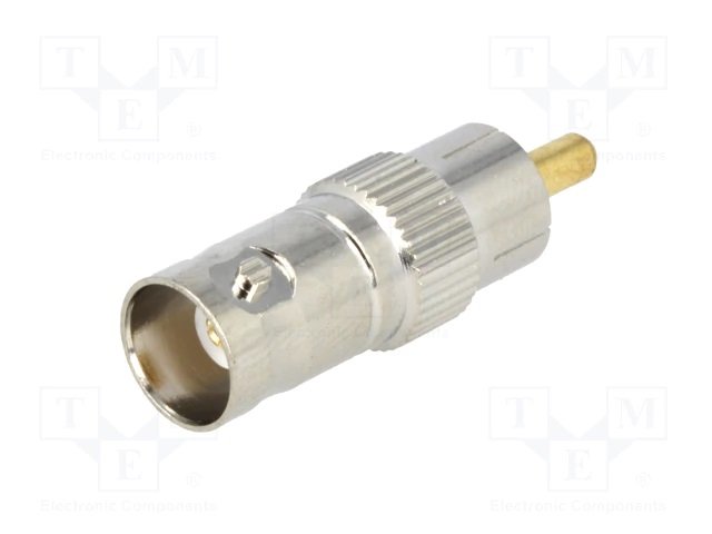 RCA štekers uz BNC ligzda, pārēja