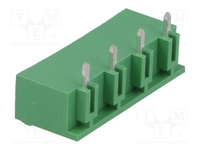 Terminal Blocks PCB, ligzda, 3pin, 7.5mm, 2.5mm2, 20A, 400V, leņķisks 90°