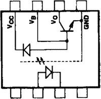 HCPL4503(A4503) Optrons, izeja fototranzistors, CTR@If:19-50%@16mA, DIP8