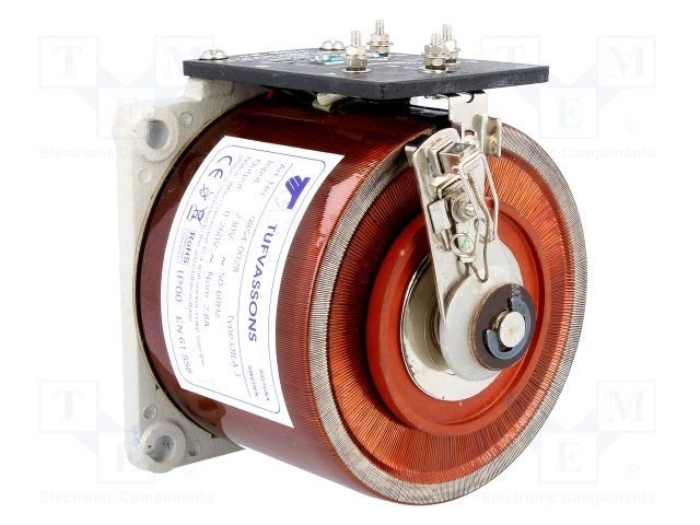 Regulējamais autotransformators, 230Vac, Uizeja:0...260V, 2,8A, 3,3kg, Pēc iepriekšēja pasūtījuma