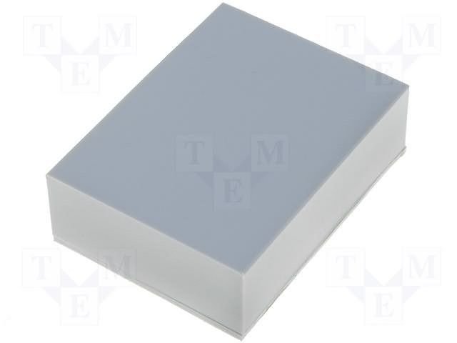 Plastmasas korpuss, 31x41x13mm, ABS, pelēkā krasa