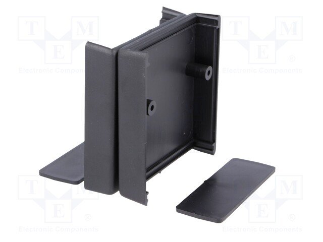 Plastmasas korpuss, 63x69x30mm, ABS, peleka krasa