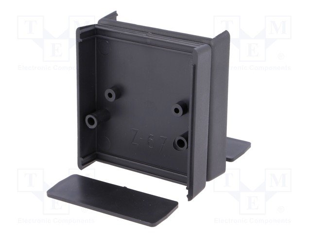 Plastmasas korpuss, 63x69x30mm, ABS, peleka krasa