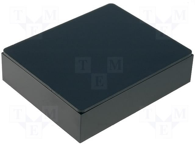 Plastmasas korpuss, 45x55x13mm, ABS,  melnā krasa