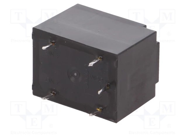 Relejs DC5V, SPDT, 10A/250VAC, 5A/30VDC, 69.4Ω(72mA) , viens kontakts uz pārslēgšanu, 22x16x16mm, PANASONIC