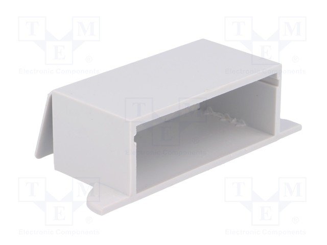 Plastmasas korpuss, 60x25x30mm, ABS, baltā krasa, ar piestiprinājumiem