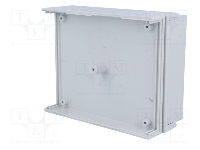 Plastmasas korpuss, 91x111x35mm, ABS, peleka krasa