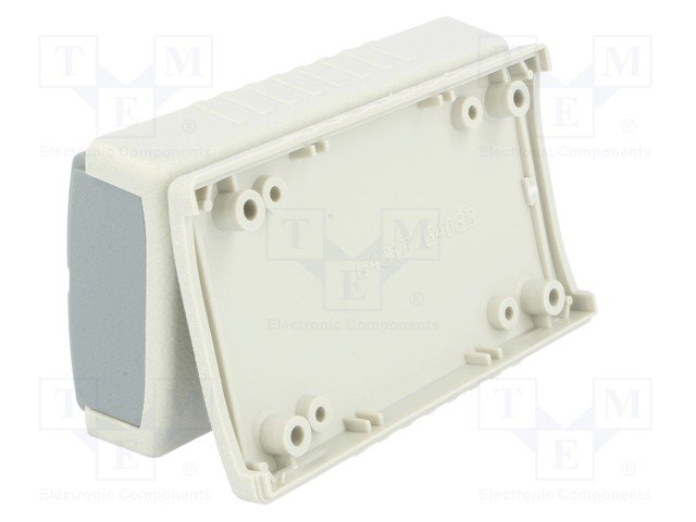 Plastmasas korpuss, 50x90x24mm, IP54, ABS, pelēkā krasa