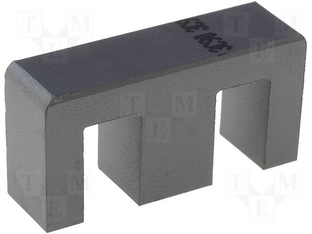 Ferits E25/13/7-3F3, material 3F3, 1900nH, 8g, 2990mm3, 52m2