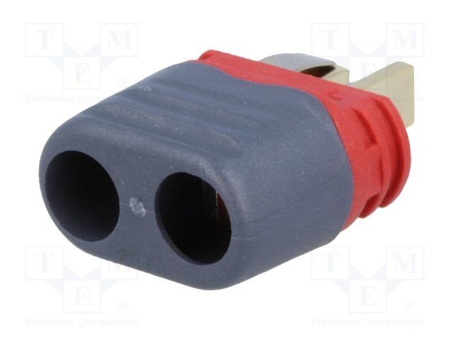 2Pin, AM1015, "papa", 500V, 25A, 12AWG(4mm2), lodejama vadam, ar korpusu