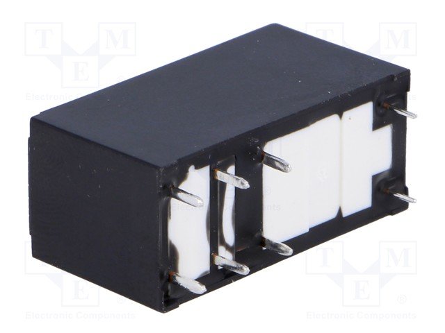 Relejs DC12V, SPDT, 16A/250VAC, 16A/24VDC, 360R(33mA), viens kontakts uz pārslēgšanu, AgSnO2, 29x12.7x15.7mm, FUJITSU