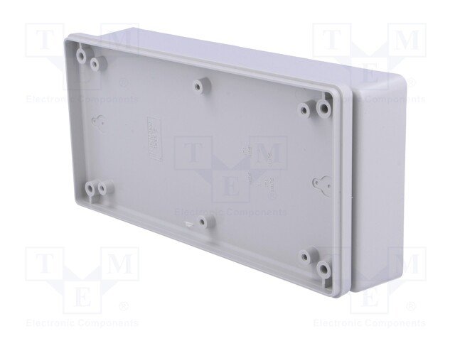 Plastmasas korpuss, 85x170x35mm, IP54, ABS, pelēkā krasa