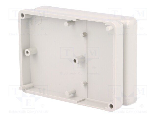 Plastmasas korpuss, 60x85x22mm, ABS, pelēkā krasa