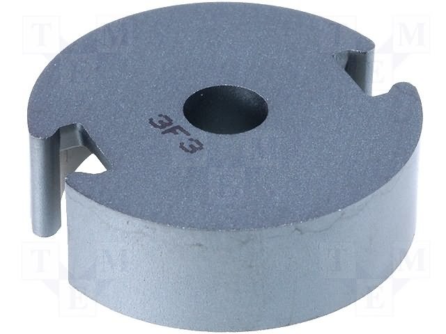 Ferits P26/16 (2gab.), material 3F3, 4600nH, 20g, 3530mm3, 93.9mm2, apaļš