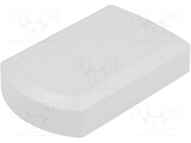 Plastmasas korpuss, 57x92x21mm, ABS, pelēkā krasa
