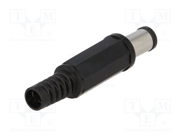 5.5/3.3/1.0mm, L=9.5mm, štekers, lodējams, uz vadu, 1A/13.5VDC, LUMBERG