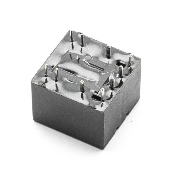 Relejs ar 2 tinumiem, 12VDC, SPDTx2, 20A/12VDC, 255R(4.7mA), 17.5x16.8x13.2mm, divi kontakti parallelu uz pārslēgšanu, TE Connectivity