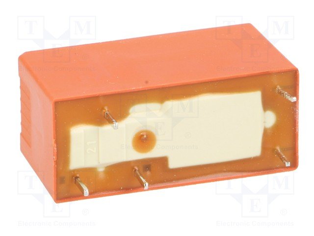 Relejs DC12V, SPDT, 12A/250VAC, 12A/24VDC, 360R(33.3mA), viens kontakts uz pārslēgšanu, 29x15.7x12.7mm, TE Connectivity