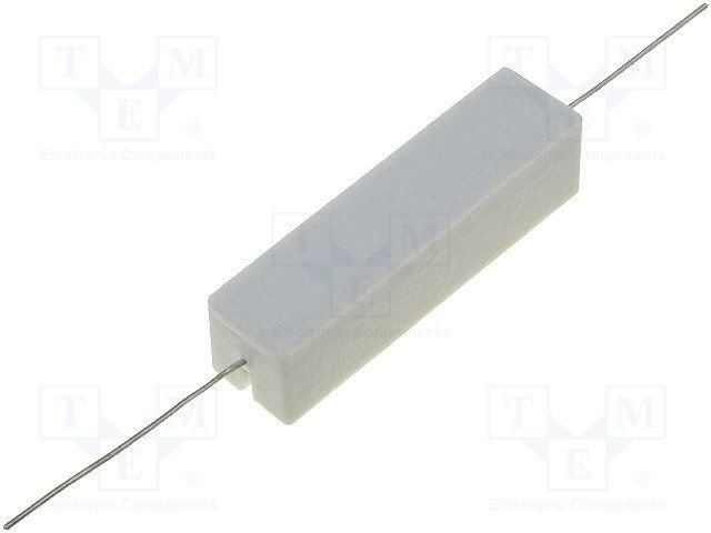 10R 15W Rezistors, ±5%, 48x13x13mm