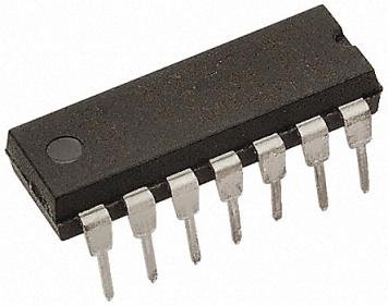 74HC00N Mikroshēma QUAD INP NAND GATE, DIP14