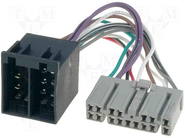 ZRS-200 štekers, Isuzu Pick-up 1993->, Isuzu Trooper 1993->, Opel Campo, Opel Monterey, auto savienotājvads