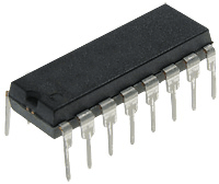 74LS85 Mikroshēma 4-BIT MAGNITUDE COMPARATOR, DIP16