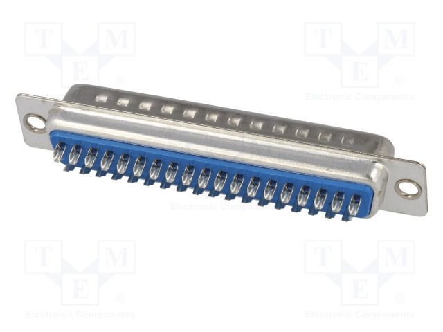 37PIN D-SUB, štekers, gold, solder type