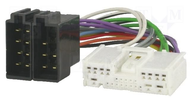 ZRS-128 Connector for radio MAZDA 2000-> ISO