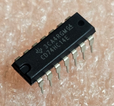 74HC14N Mikroshēma HEX SCHMITT TRIGGER, 2...6VDC, DIP14