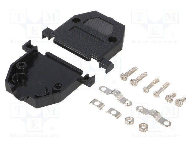 25PIN korpus D-SUB25, D-Sub HD44pin, ar īsām skrūvēm
